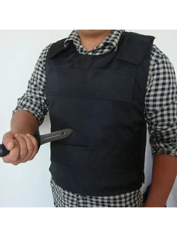 High Manganese Steel Hard Security stab-Resistant Vest Outdoor Cut Proof Anti-Puncture Vest Armor Tactic Defence Guard Clothing