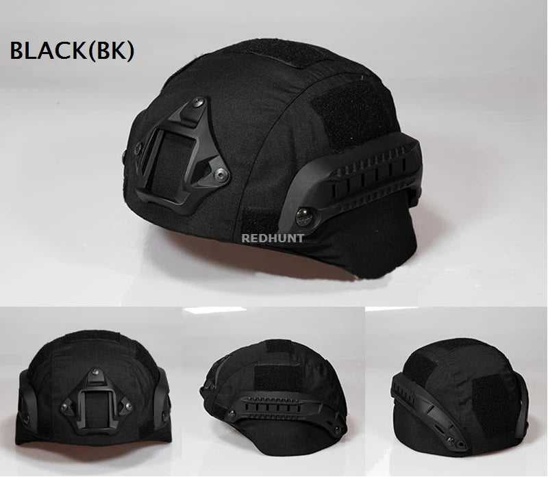 Outdoor Sports Gear Helmet Accessory Tactical Camouflage Cloth Helmet Cover for MICH 2000 Helmet