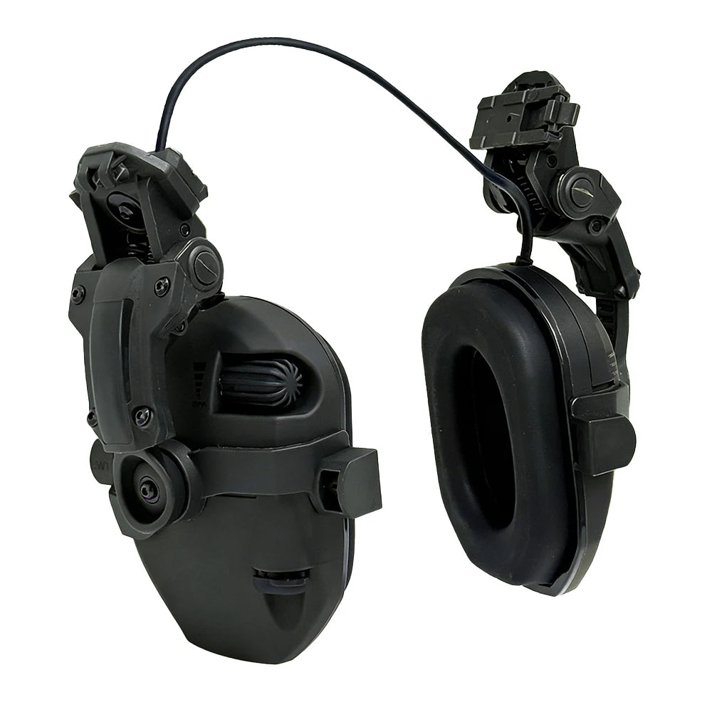 Tactical Helmet Mounted Earmuffs For Shooting Electronic Hearing Protection Ear Protect Noise Reduction Active Hunting Headphone