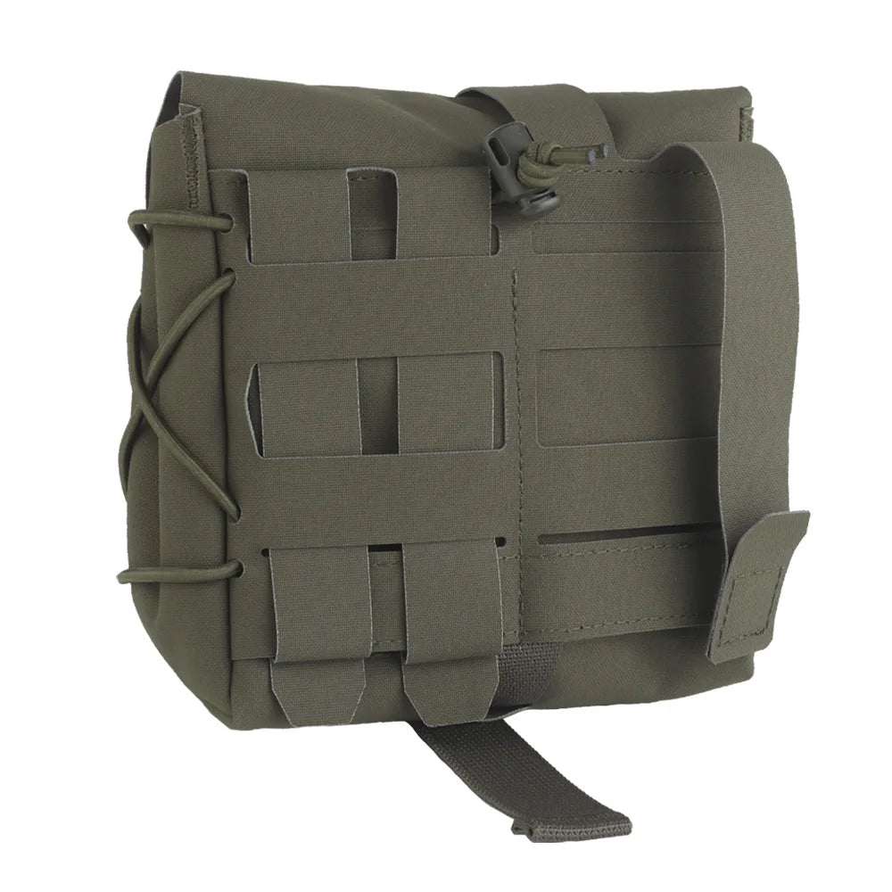 ARC Mag Pouch Machine Gun Large Capacity Molle Tactical Bag Compatible for 7.62 5.56 40mm SAW 200RND Magazine Storage Bag