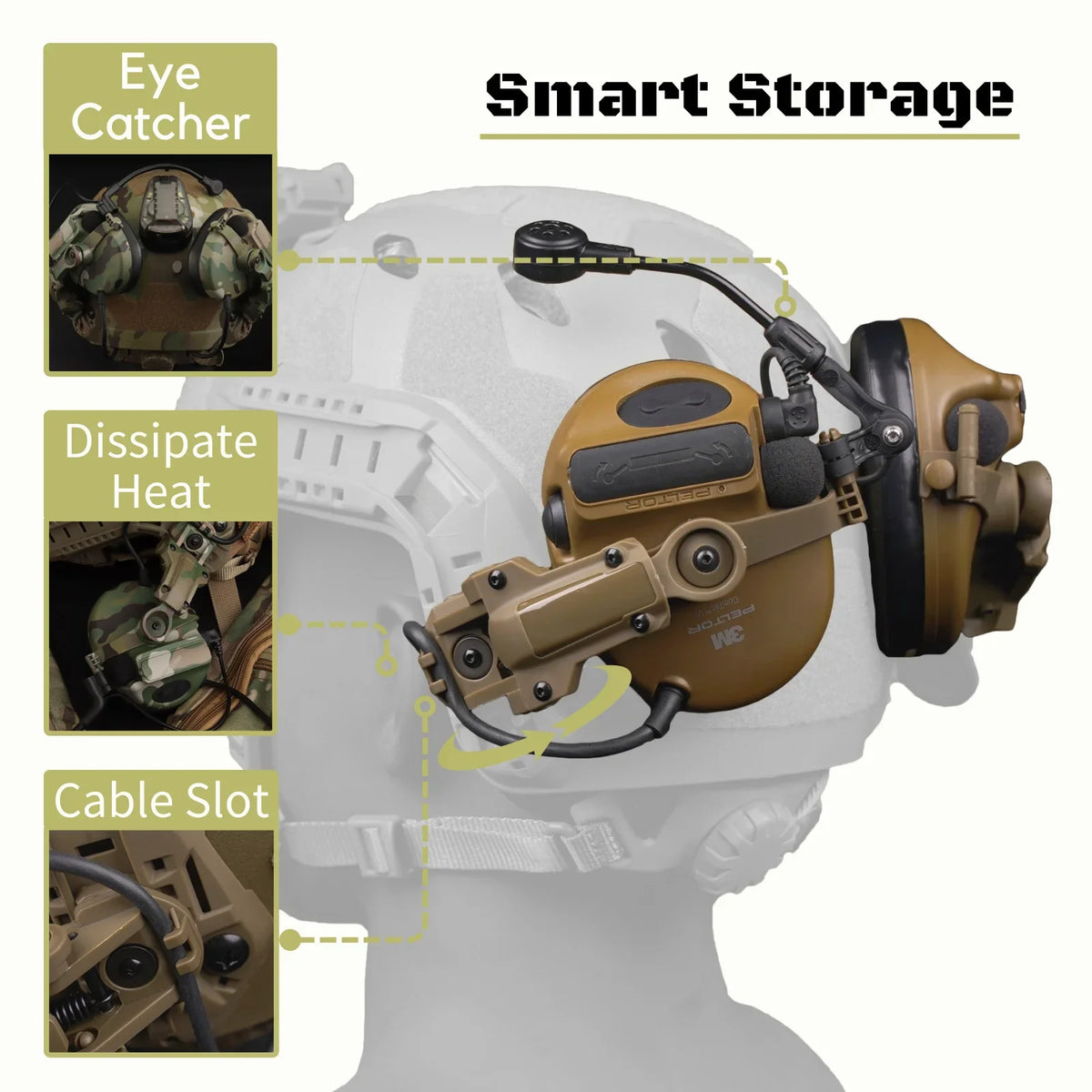 Helmet Rail Adapter For PELTOR ComTac Airsoft Shooting Headset Accessories Headset Mount Fit Ops Core ARC Wendy ML-K Rail