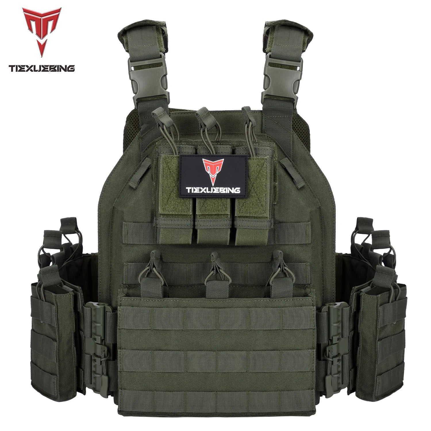 Tiexeubing New Combat Vest 6094 Quick Detachable Light Tactical Vest To Carry Airsoft Plate Carrier Combat Equipment