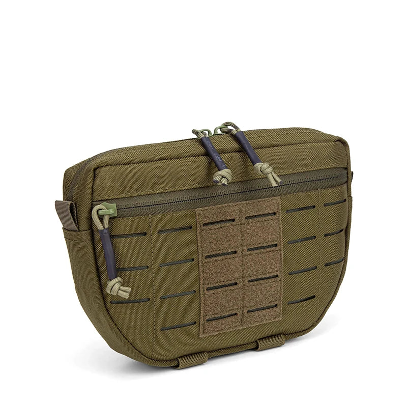 1050D Sports Hunting Dump Pouch Nylon Front Pouch of Plate Carrier Chest Rig with Molle Carrying Kit Pouch