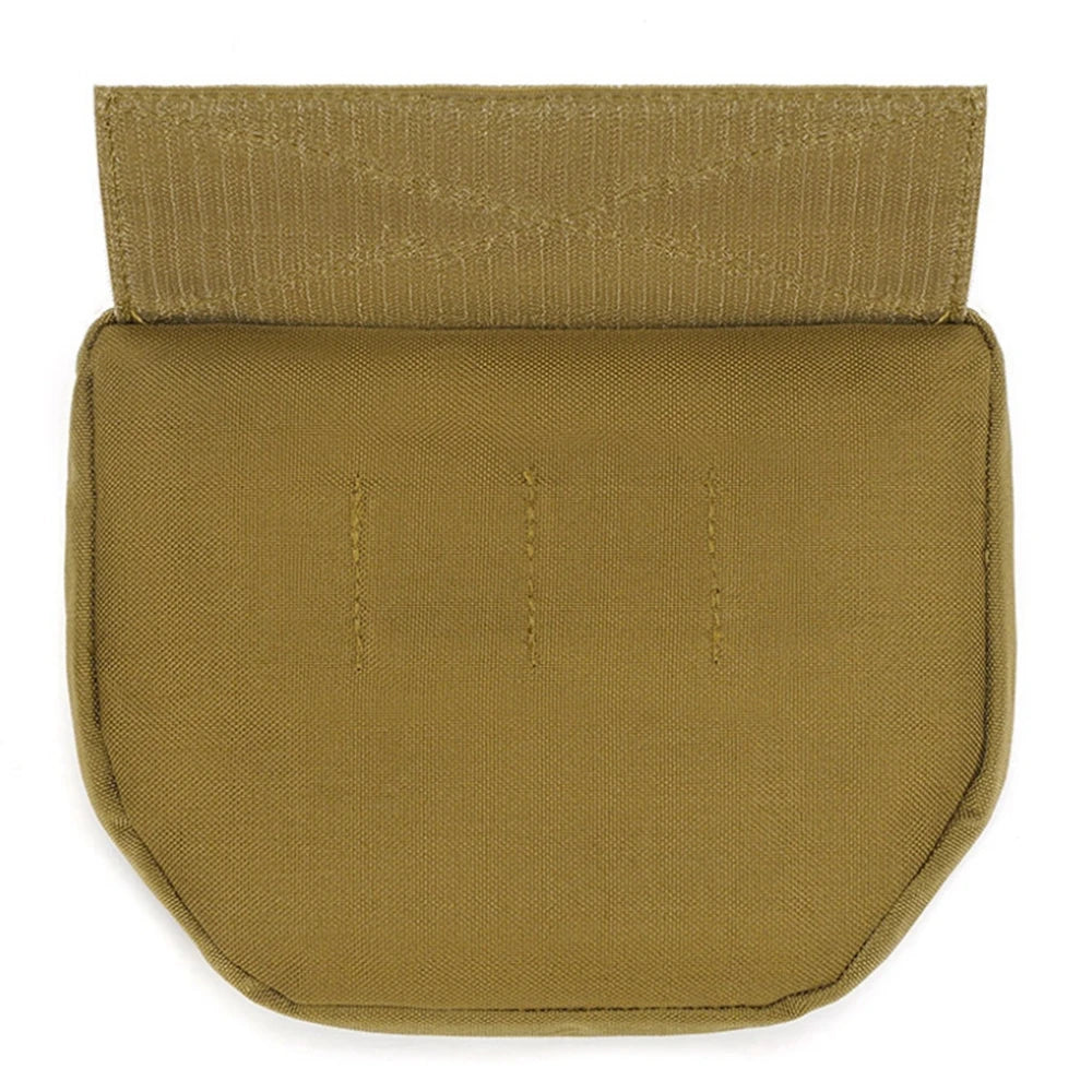 Plate Carrier Accessories Tactical Drop Dangler Pouch Sub Abdominal Carrying Kit Bag Hook-Loop Add-on Dump Pouch for Molle Vest