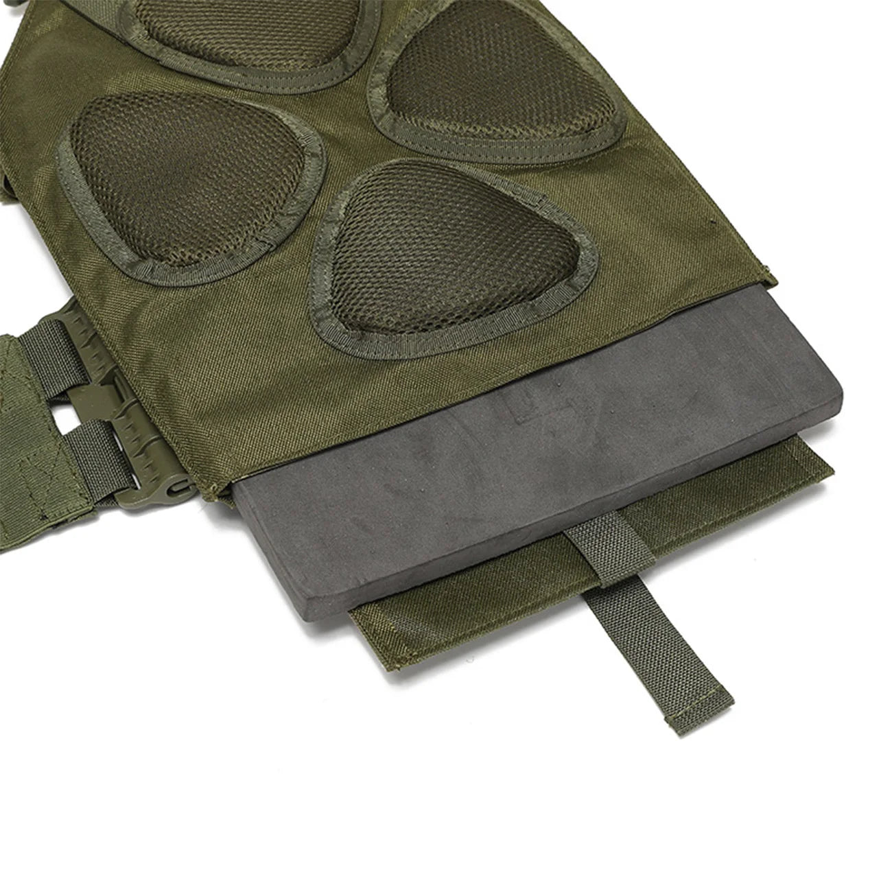 Quick release hunting vest with chest zipper anti-theft bag MOLLE modular expansion breathable elastic vest
