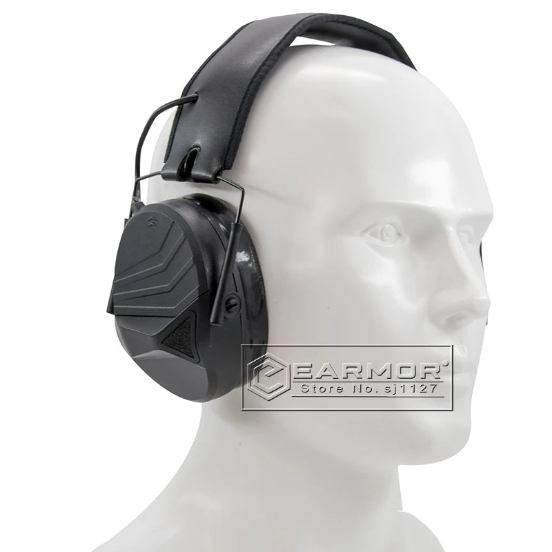 EARMOR-Shooting Earmuffs, Tactical Headphones, M30 Electronic Hearing Protector, AUX Input for Hunting