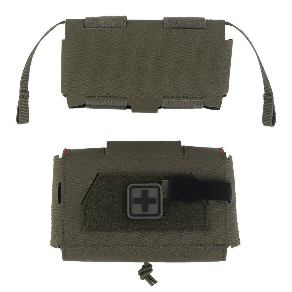 Camo Style MD2 Compact Trauma Kit Tactical  First Aid Pouch Outdoors Hunting Camping Patrol Survival Equipment