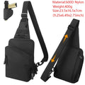 Tactical Pistol Bag Concealed Carry Crossbody Shoulder Holster Bag Quick Opening Gun Bag Sling EDC Pouch Chest Pack for Outdoor