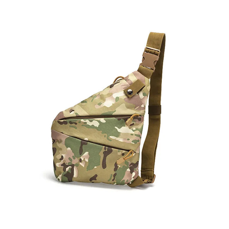 Multifunctional Tactical Concealed Storage Gun Bag, Left  Right Holster, Nylon Shoulder Bag, Anti-theft Bag, Chest Bag, Hunting
