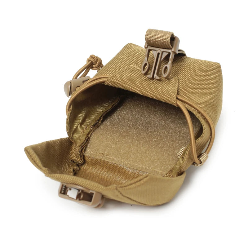 Tactical MOLLE Utility Pouch,Nylon Waist Storage Bag with Quick Release Buckle,Portable Accessory Pack for Binoculars,Daily EDC