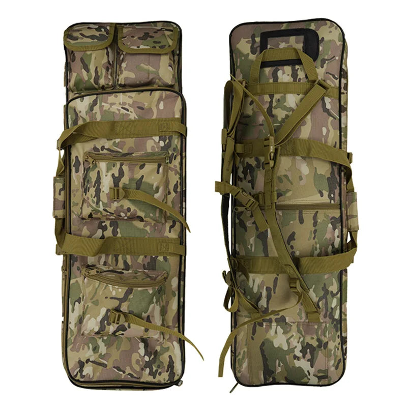 85cm 95cm 120cm Hunting Bag  Rifle Square Carry Bag Tactical Double Carbine Gun Protection Case Backpack with Shoulder Strap