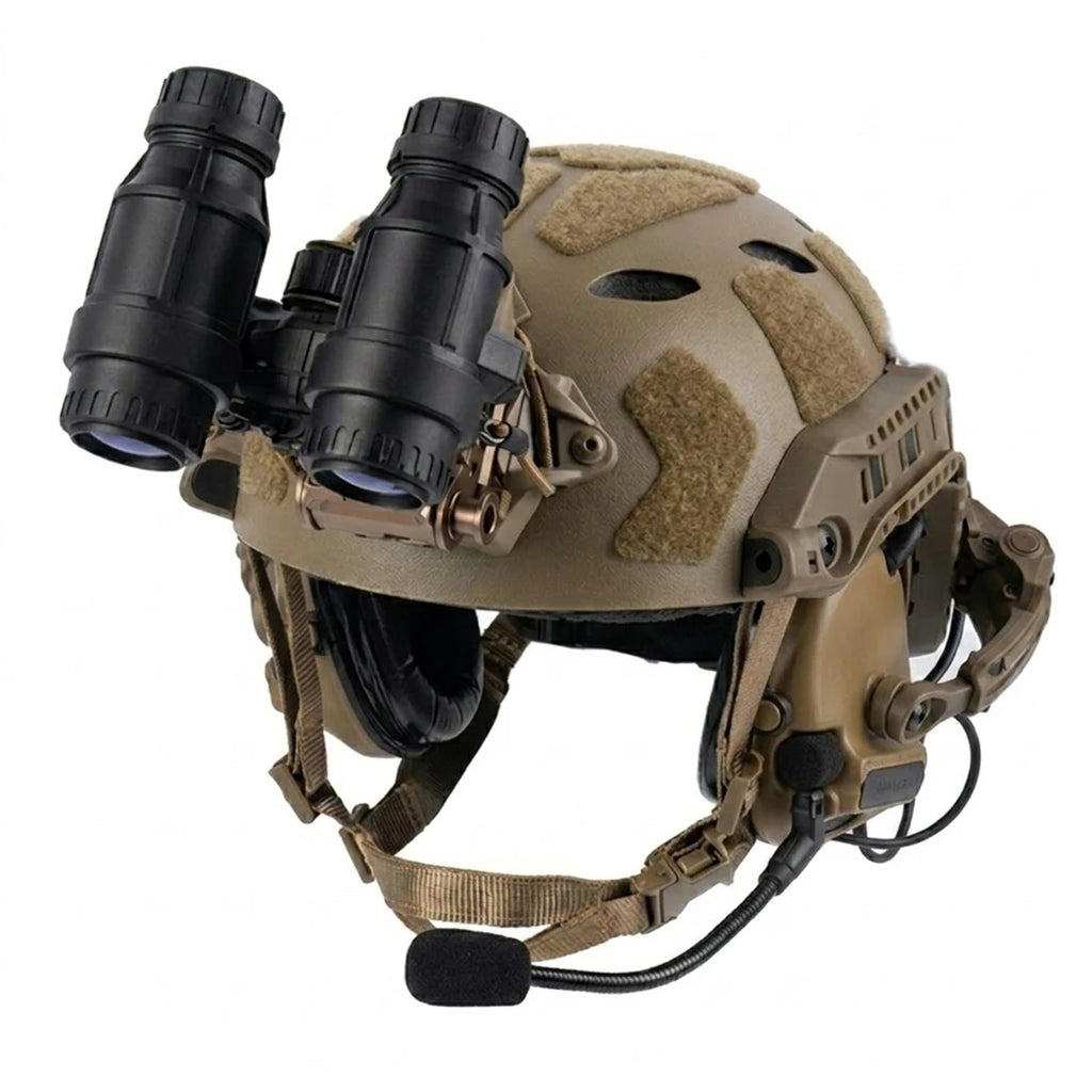 New Tactical Helmet Set with DTNVS Night Vision Goggles Military Headset for Airsoft Cosplay