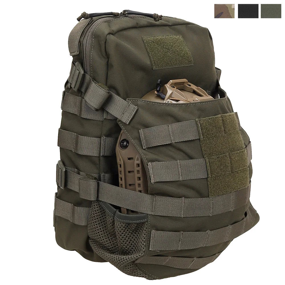 MOLLE Hydration & Helmet Bag 3L Water GP Backpack for Tactical Plate Carrier CPC AVS K19 Vest Back Accessories Gear Expand Pouch