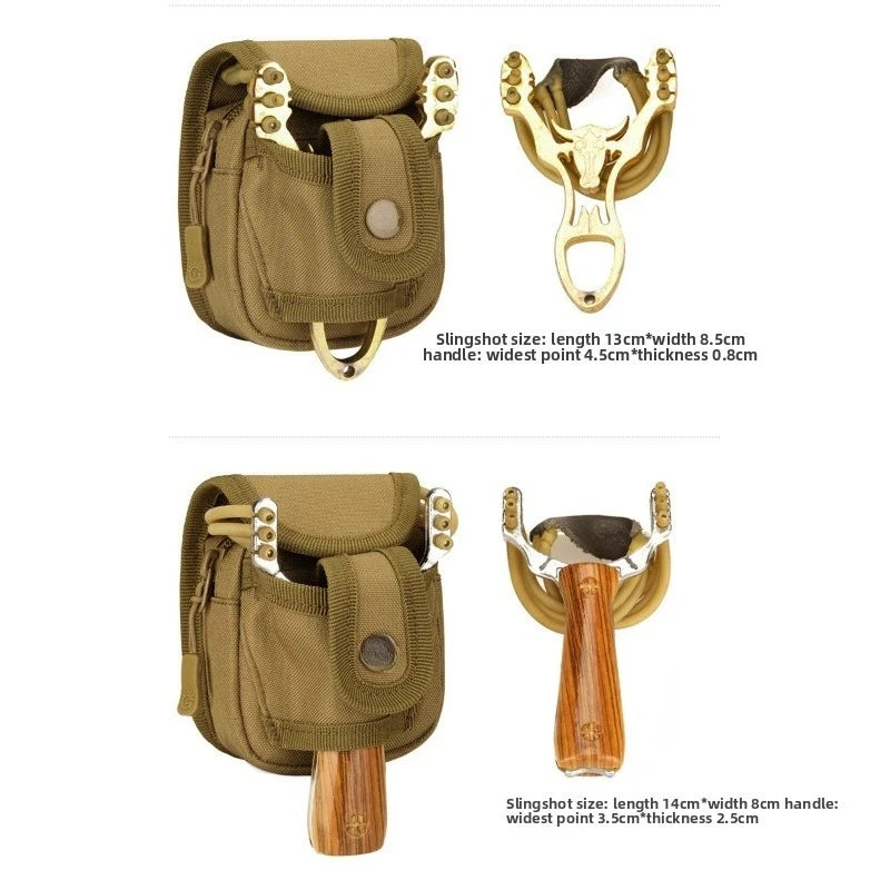 Slingshot Bag, Steel Ball Sub Bag, Multifunctional Mini Waist Bag, Hanging Bag Accessories, Storage Bag, Integrated Mud Ball Bag