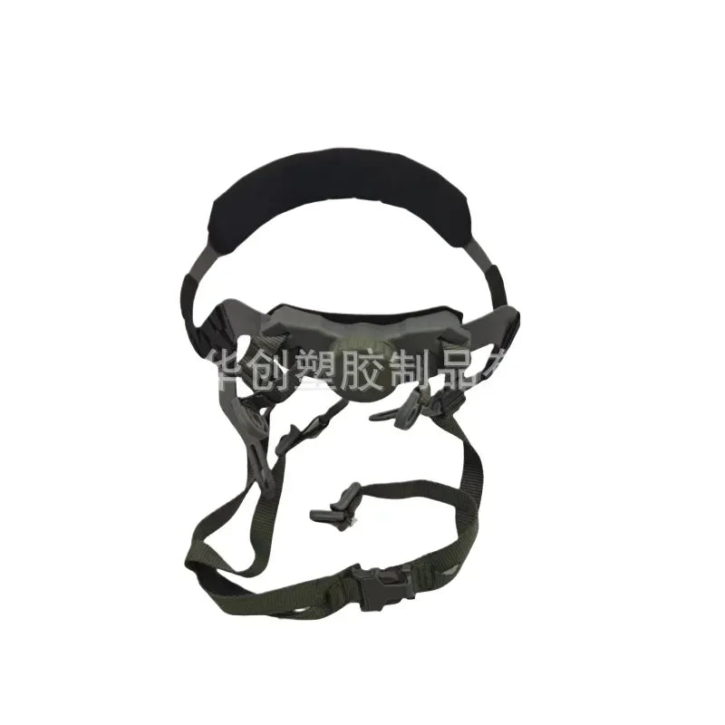 Tactical Helmet with Adjustable Suspension System and Head Locking Buckle for Enhanced Stability Compatible with FAST