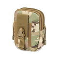 Molle Tactical Pouch Belt Waist Pack Men Small Pocket Survival Tool Bag for Running Travel Camping Hunting Airsoft