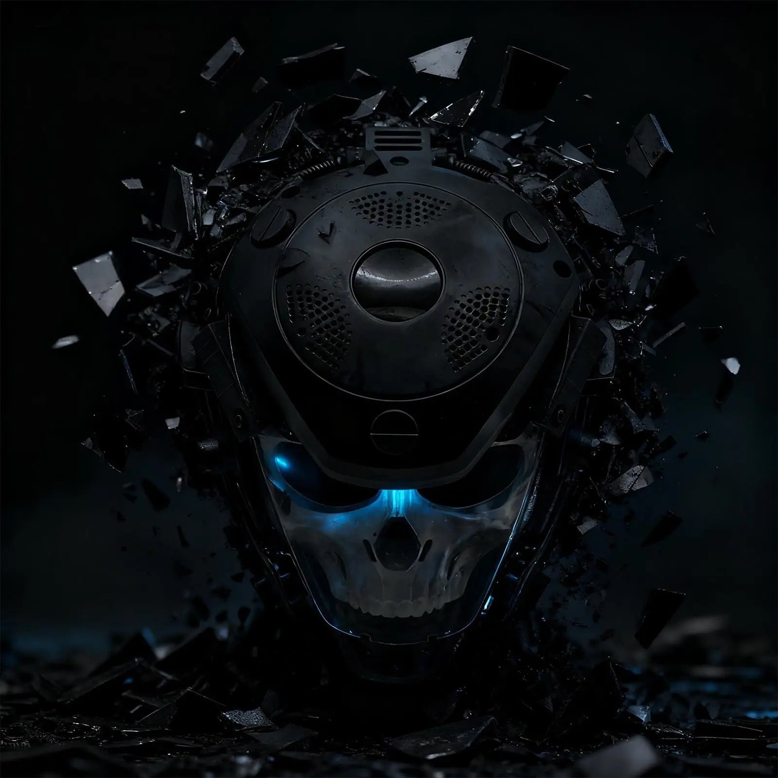 Cyberpunk Skull Tactical Helmet, Cosplay Prop for Costume Events and Outdoor Activities, Stylish Protective Headgear For Parties