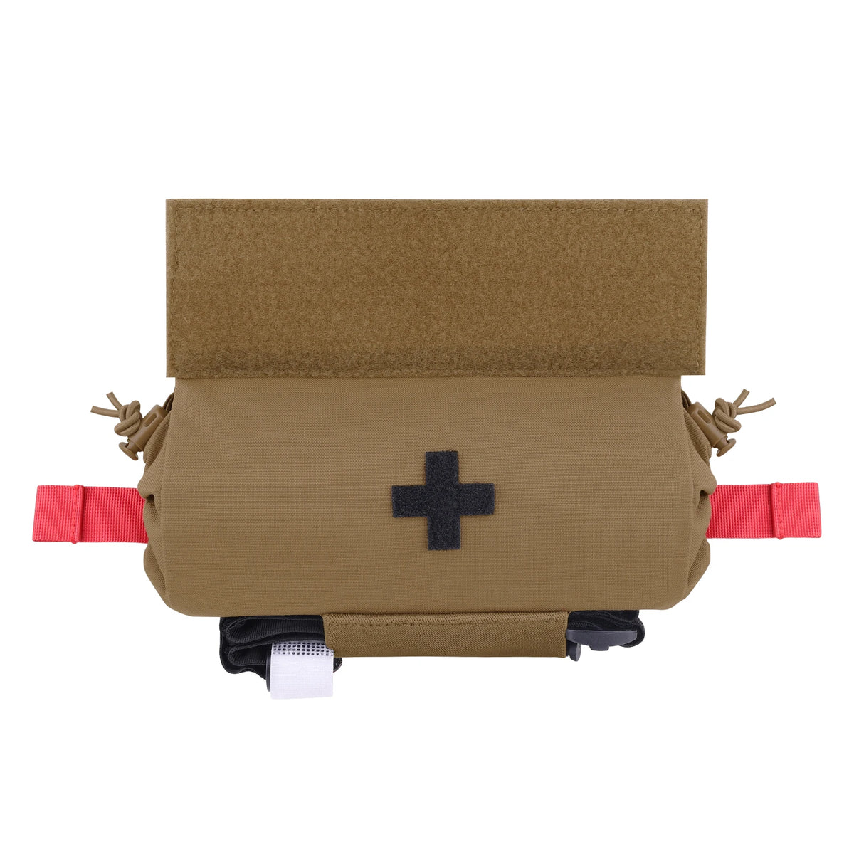 KRYDEX Tactical Roll Up Medical Pouch Detachable First Aid Kit Pack EDC Emergency Survival Bag for Outdoor Travel Hiking