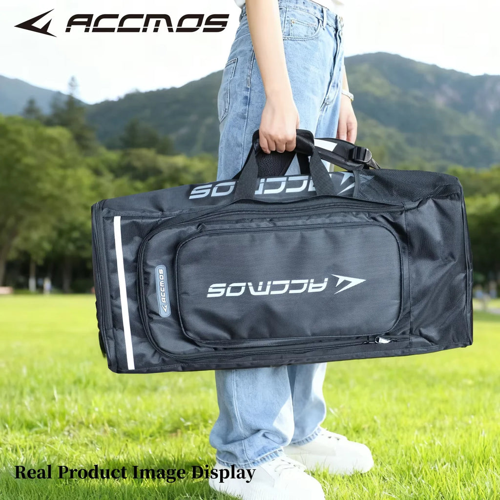 ACCMOS High-Quality Adjustable Large Bow Case with Bow Staff And Arrow Storage Bag Double Shoulder Bag Expandable High Capacity