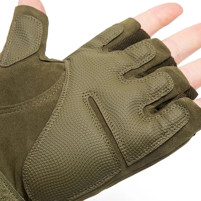 Motorcycle Gloves Outdoor Tactical Gloves Men Protective Shell Mittens Antiskid Workout Fitness Glove Riding Hunting Gloves
