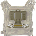Tactical Vest Chest Phone Maps Navigation Holder Fit for MOLLE Plate Carrier Hunting Vest, Quick-Access Foldable Admin Panel
