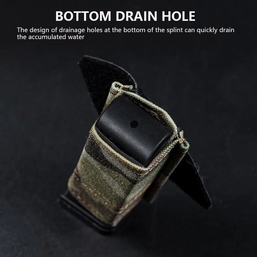 Hunting pistol magazine bag FAST 9mm single Mag bag double Mag hunting air gun holder with nylon support clip