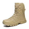 New High Quality Leather Men's Motorcycle Boots Outdoor Non-slip Men Ankle Boots Handmade Male Mid-Calf Boots Leisure Walk Botas