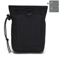 Multi functional storage bag MOLLE waist bag outdoor EDC practical drawstring storage bag, fabric wear-resistant and durable