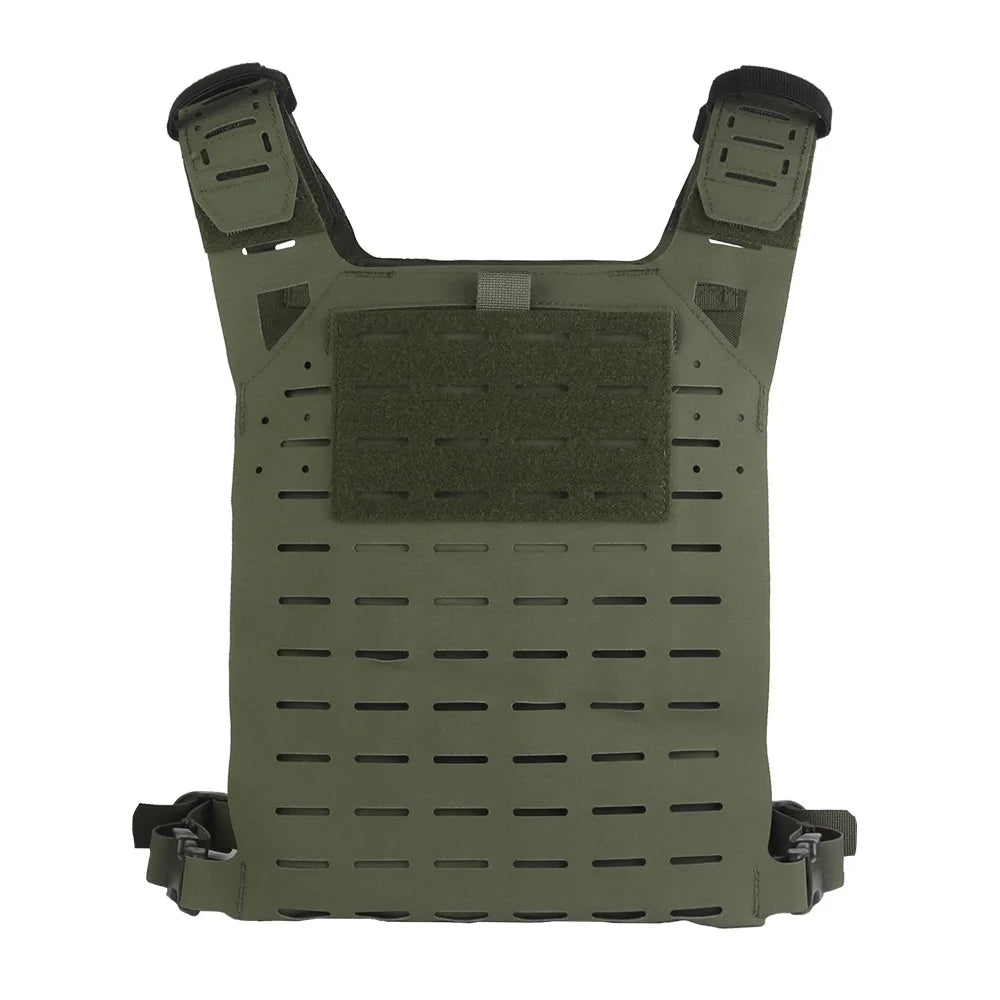 Tactical Vest V2 Adjustable MOLLE Lightweight SF Hunting Combat Plate Carrier Waist Belt Paintball Airsoft Vest Protective Gear