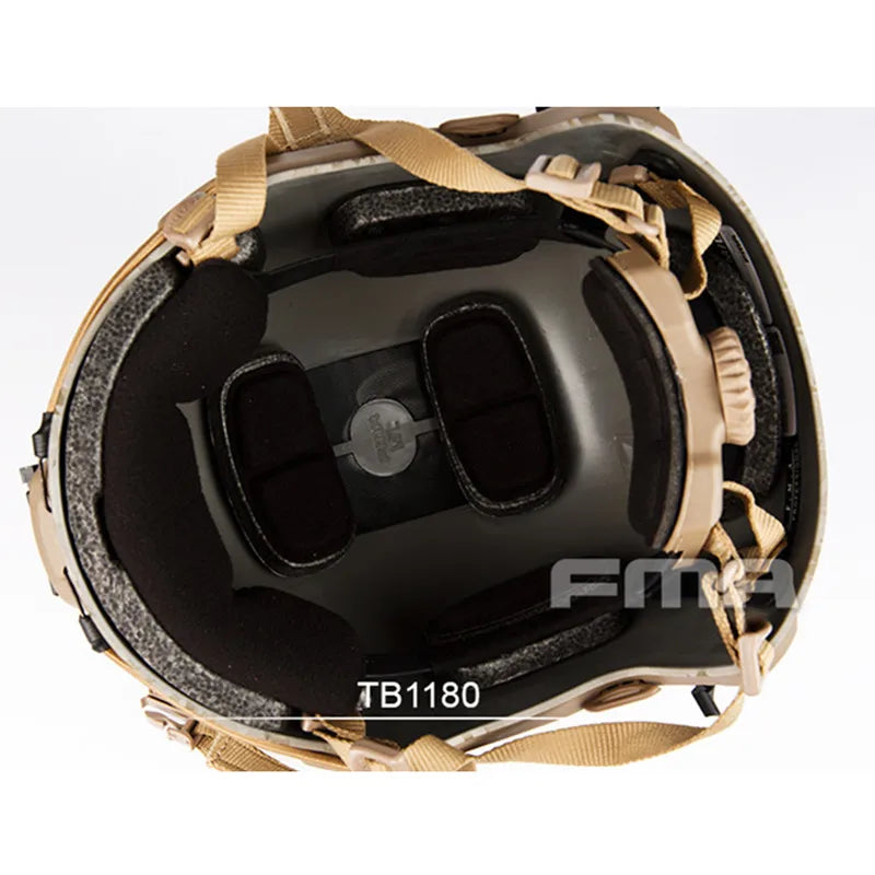 FMA New Desert Camouflage Maritime Helmet AOR1 for Airsoft Climbing TB1180