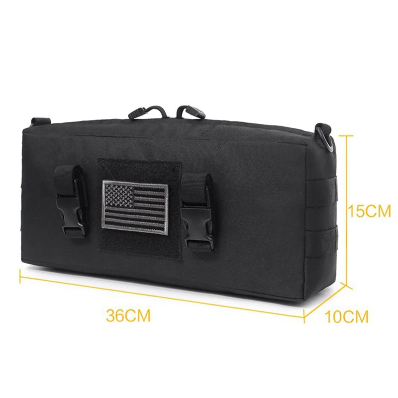 Molle Pouch EDC Nylon Waterproof Hunting Bag Outdoor Sport Waist Pack Travel Camping Cross-body Shoulder Bags
