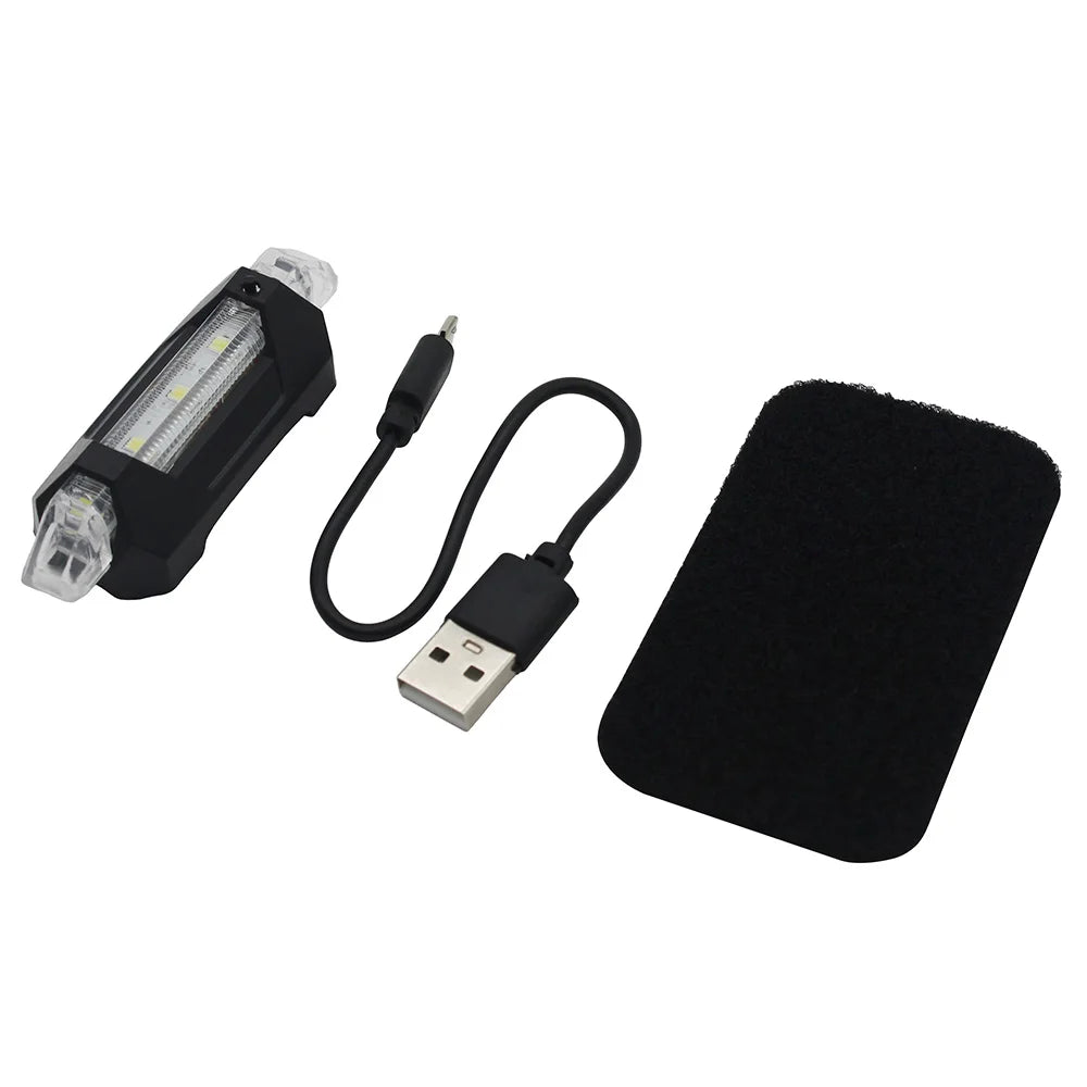 VULPO USB Rechargeable Tactical Helmet Signal Light Cycling Warning Light Airsoft Hunting Lifesaving Lamp