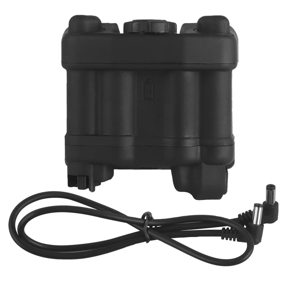 Helmet Battery Case Adjustable Helmet NVG Battery Pouch Tactical Realistic Battery Storage Holder Pack for AN/PVS31 Battery Box