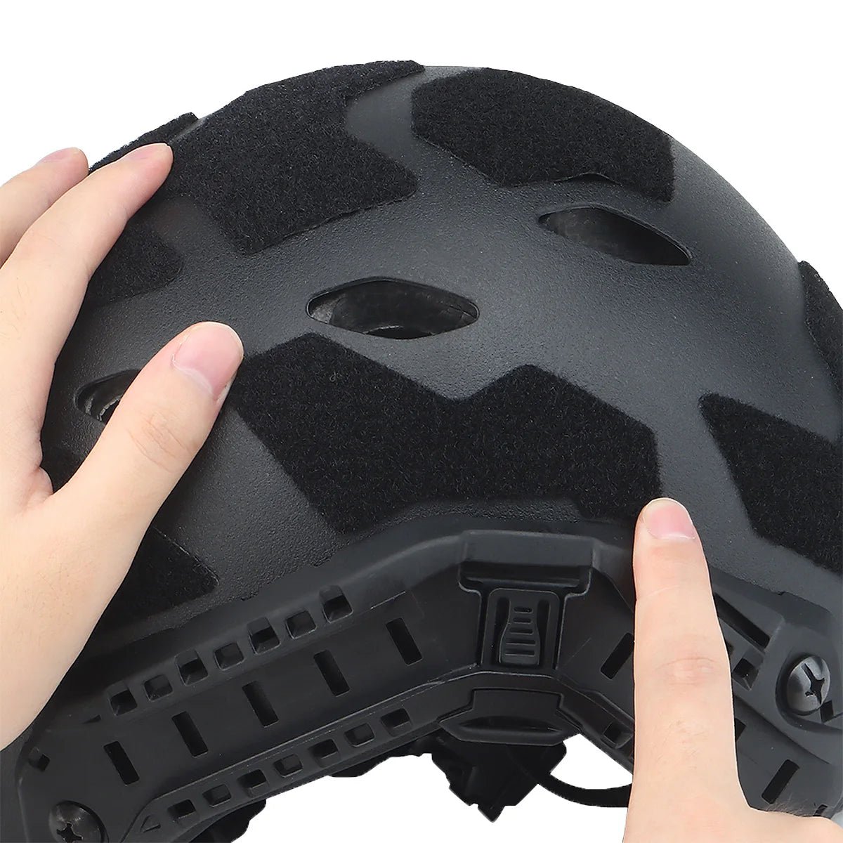 1 Set Super High Cut Tactical FAST Helmet Magic Sticker Velcros Universal Tape Helmet Padding Stickers For Helmet