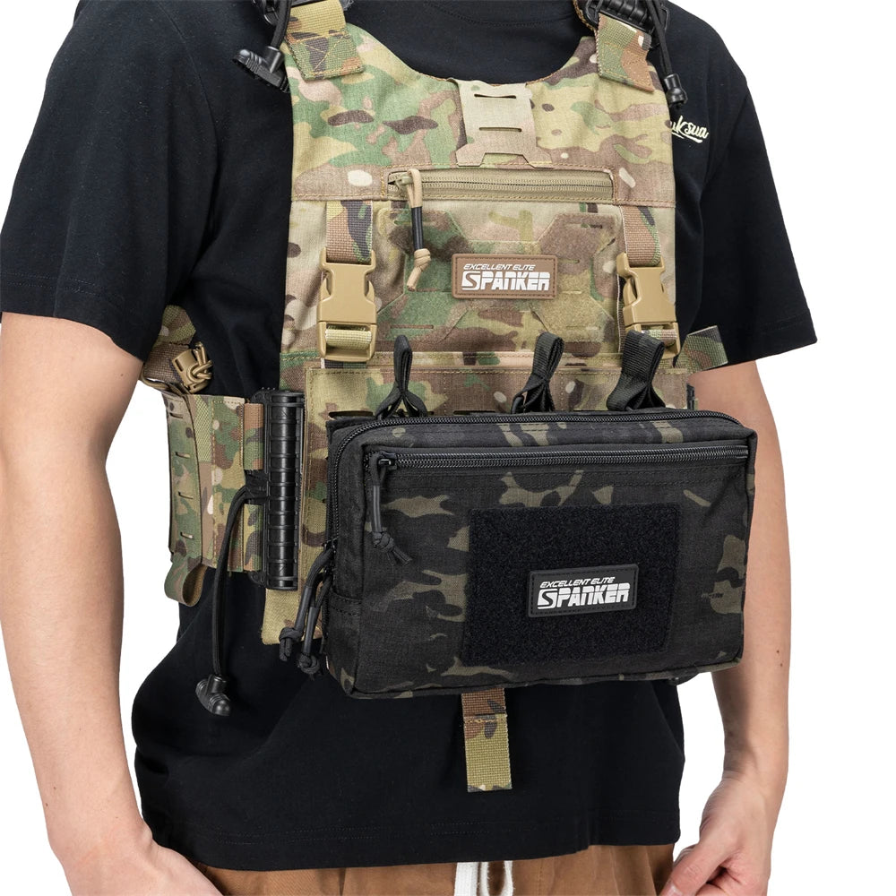 Tactical Molle Pouch Open-top Triple Magazine Pouch Accessories Bag Multifunctional Hunting Pouches Rifle Mag Pouches