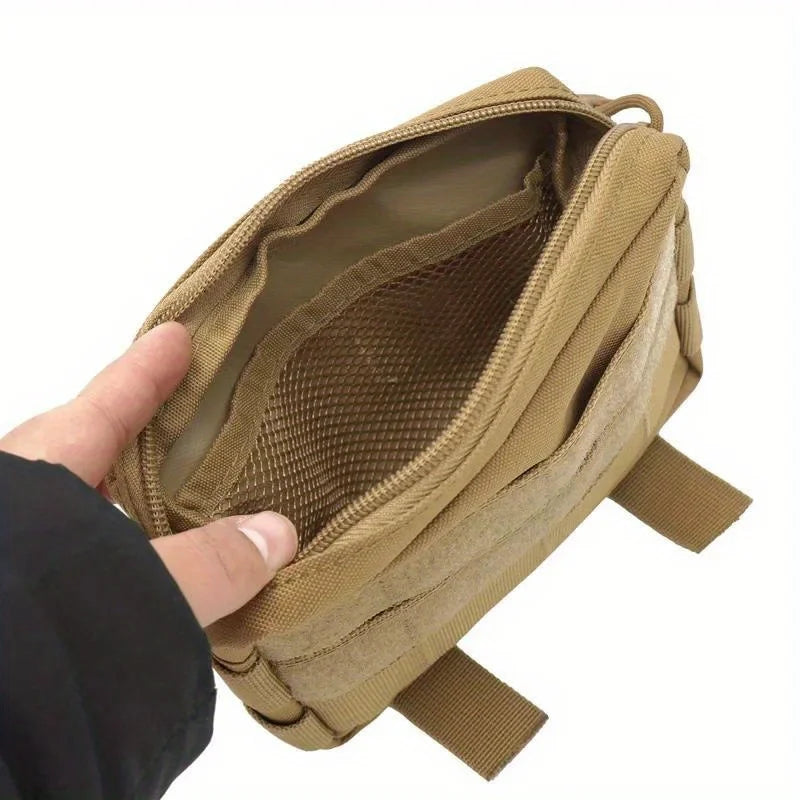 Outdoor military EDC carry tool waist bag molle vest tactical accessory medical first aid bag hunting bag survival equipment