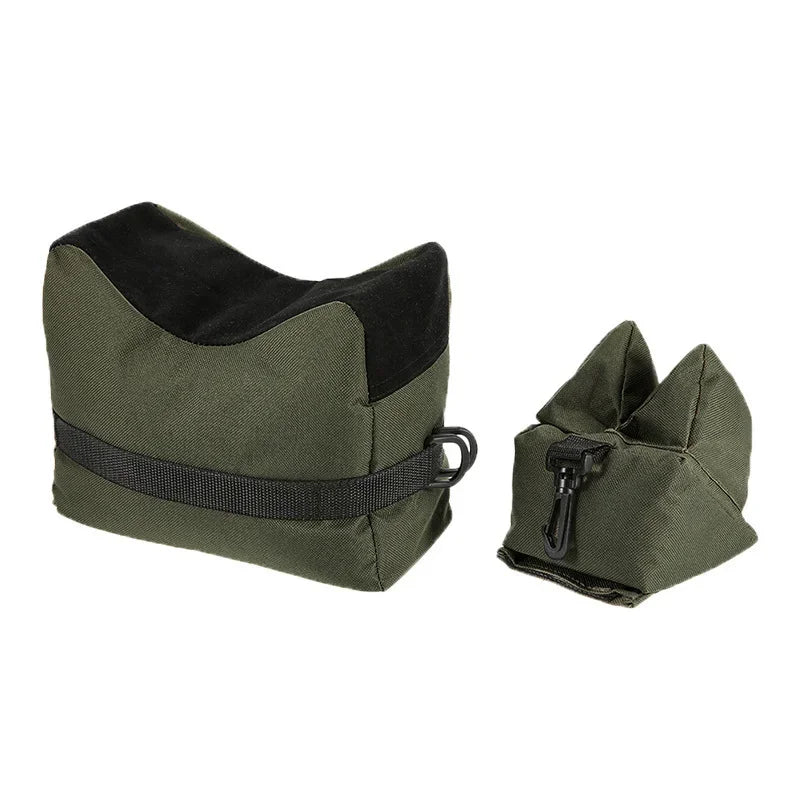 Precision Shooting Sand Bag Adjustable Rifle Rest Stabilizer Heavy Duty Support for Hunting Sighting Scope Bench Rest