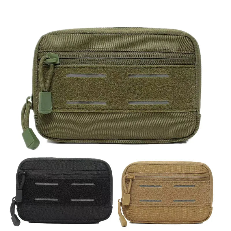 Tactical Molle Admin Pouch Outdoor EDC Tool Bag Waist Fanny Pack Outdoor Sports Hunting Accessory Bag Medical Pouch for Camping