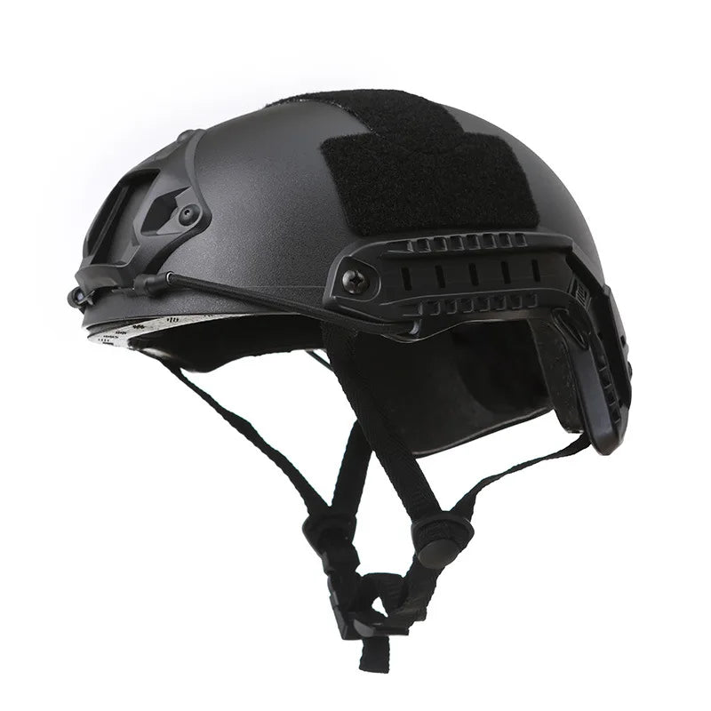 BOOIU Airsoft Fast MH PJ BJ Tactical Helmets Style Simple Quick Version Protective Gear for Outdoor Sports Paintball Games