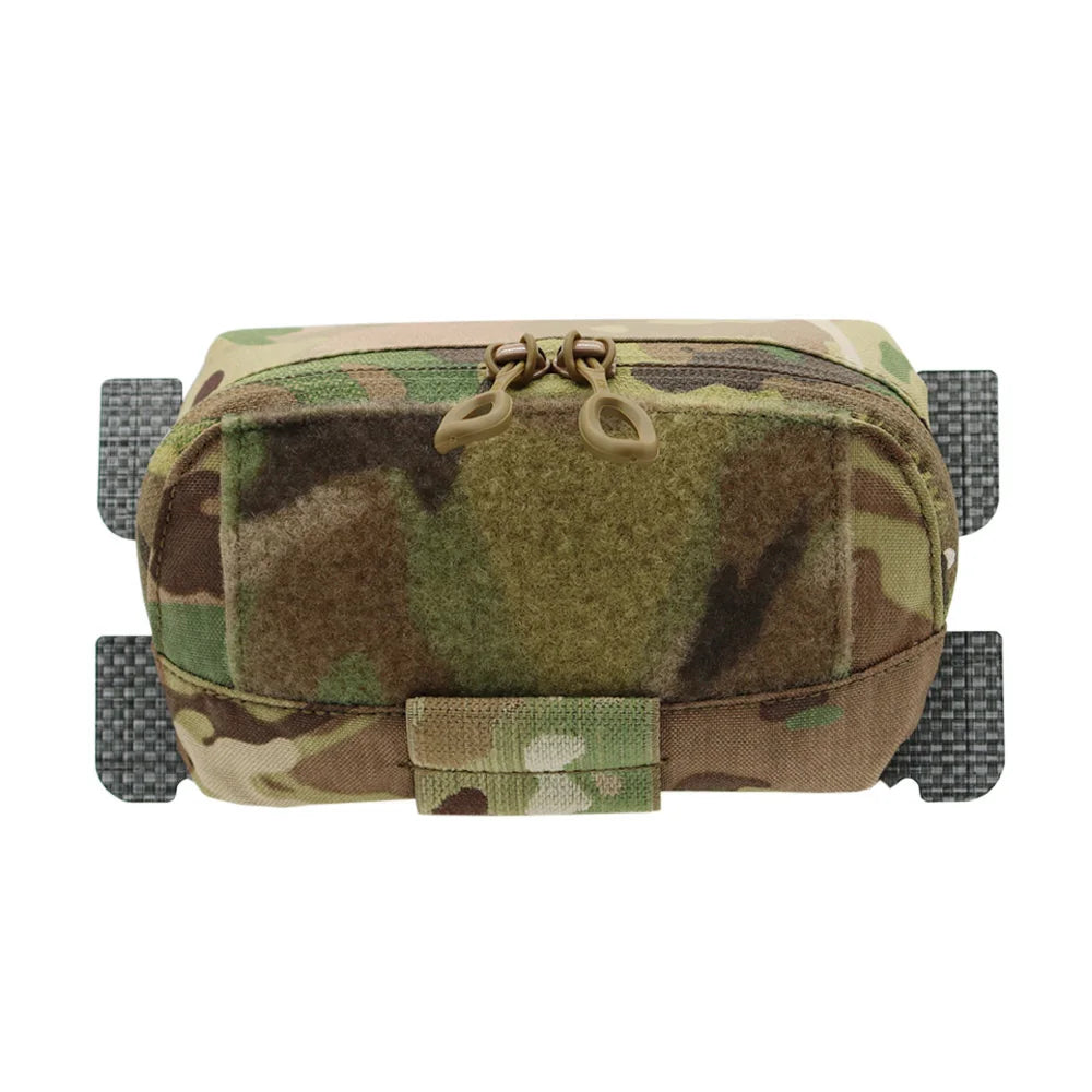 Tactical FCPC Vest Molle Adapt Admin Panel Pouch Chest Expansion Bag Map Pouch Hunting Vest Plate Carrier EDC Bag