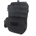 Molle Tactical Vest Plate Carrier Attachment Bag Expansion Pack Hydration Backpack Mini Hydration Backpack for Cycling, Hiking,