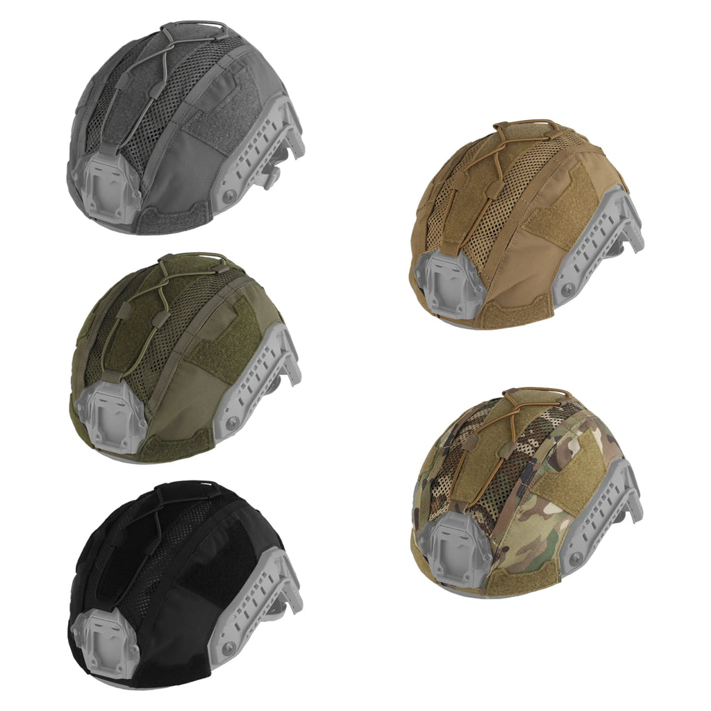 For WOSPORT FAST SF High-Cut Helmet Cover with Elastic Fixed Cord Tactic Helmets Cover Wear Resist for GEN4 Outdoor Airsoft Gear