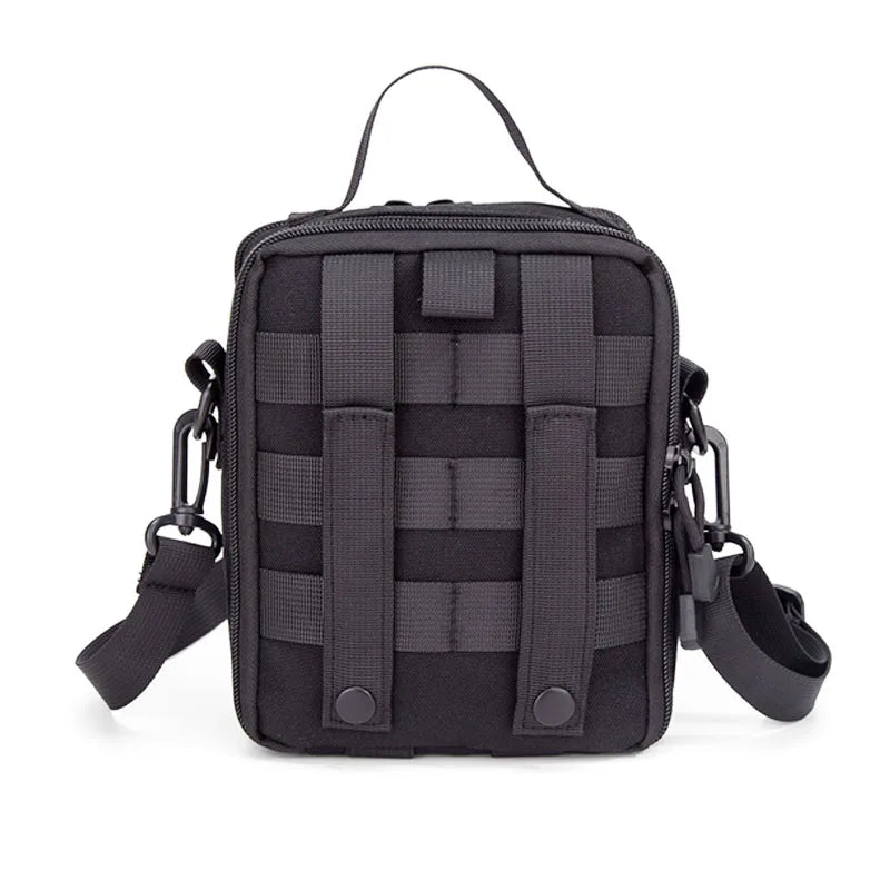 Outdoor Molle Pouch Tactical Admin Pouch Shoulder Bag Edc Tool Organizer Zippered Utility Handbag First Aid Pouch Sport Bag﻿