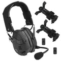 Noise Reduction Tactical Bluetooth Headset for OPS Core ARC and Wendy Sport Helmet Hunting Shooting Rechargeable Tuning