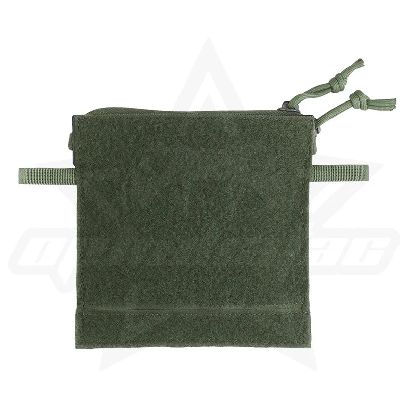 OPHIDIAN Hunting Vest Accessory Small Pocket Hook and Loop Pocket Storage Pocket Zipper Closure Pocket Insert Chest Gear