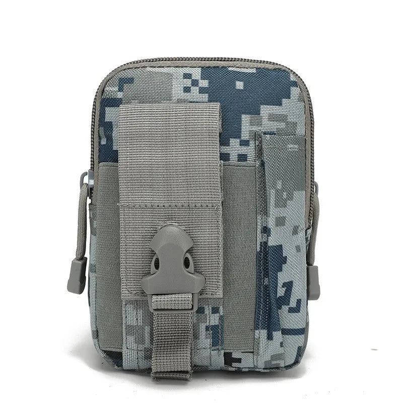 Tactical First Aid Waist Pack Men Camo Molle Pouch Outdoor Cycling Running Camping Hunting Multi-Function Tool Phone Bag