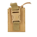 New Tactical Radio Pouch Hunting Walkie Talkie Holder Interphone Hanging Bag Molle Nylon Magazine Pouch Pocket Caza