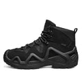 Mens Hiking Boots Outdoor Mountain Desert Walking Non Slip Stability Grip Autumn Winter Outdoor Sports High Top Boots for Man