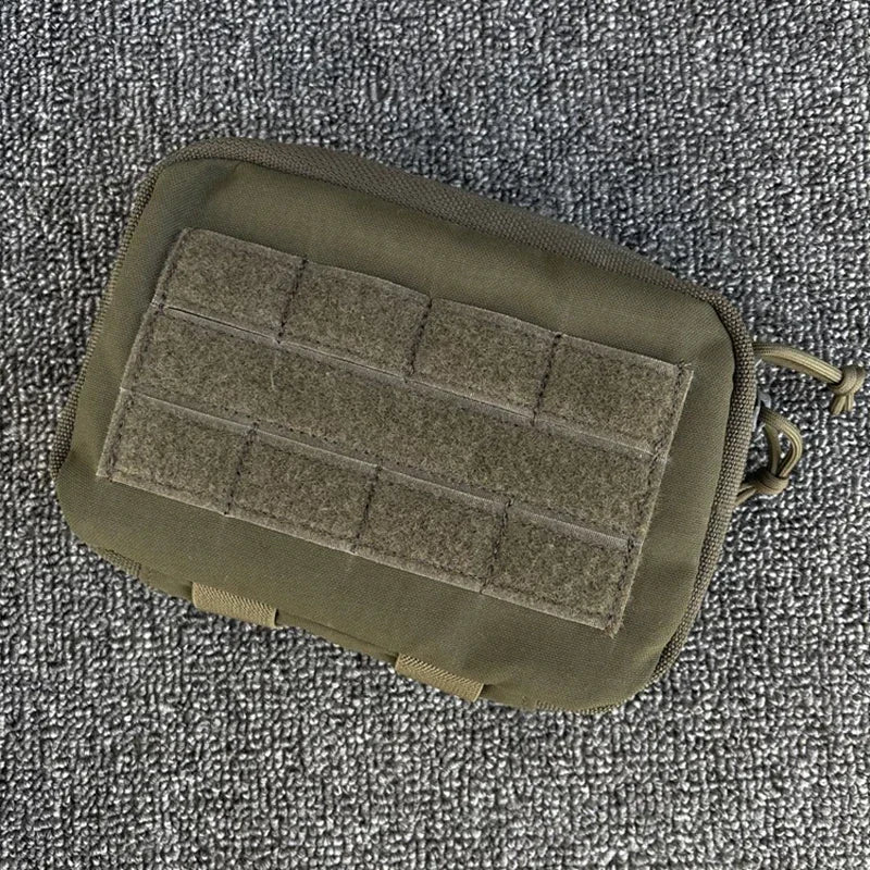 Multicam Map Pouch Tactical EDC Molle Bag Equipment Hunting Multi-function Utility Chest Sundry Waist Bag