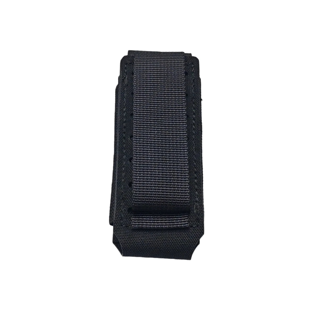 Tactical Slim Utility Pouch Nylon EDC Tool Bag Velcro Flap Fits Various 9mm Magazines for Hiking Camping Outdoor